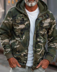 Arnoldo - Jacket with Camouflage Pattern