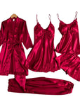 Audrey - 5 Piece Satin Set