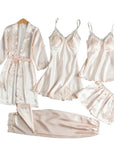 Audrey - 5 Piece Satin Set