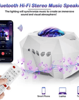 Aurora Moon Projector with Music Bluetooth Speaker