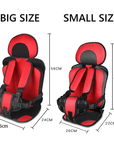 Siège auto enfant de sécurité facile et portable avec ceinture de voiture