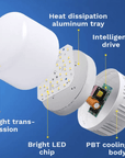 Automatic Motion Sensor LED Lamp