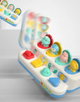 Baby Button Toy - Press and turn the buttons - Baby toy