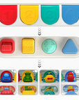 Baby Button Toy - Press and turn the buttons - Baby toy