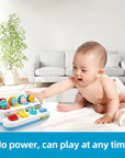 Baby Button Toy - Press and turn the buttons - Baby toy