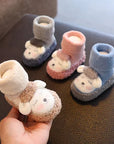 Baby Cartoon Plush Cotton Toddler Shoes