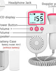 Baby Heart Rate Monitor for Home Use – Baby Fetal Heart Rate Sound Detector
