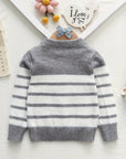 Baby Toddler Striped Knitted Jumper - Edrian