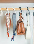 Bag Organiser with Damage-Proof Hooks