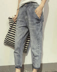 Baggy jeans for women - wide leg trousers for women