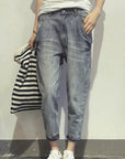 Baggy jeans for women - wide leg trousers for women
