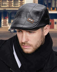 Baltazar – Stylish Leather Beret