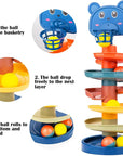 BambinoBoost slide and stacking play set - toy slide