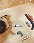 Bath Cars - Huge Fun In Bath - Foam Traffic Bath Toys Set