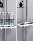 Bathroom Rod Shower Storage Rack Holder