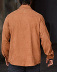 Baugulf - Stylish Long Sleeve Shirt with Button Placket