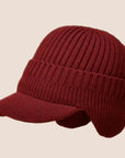 Baxton – Elastic Warm Knitted Beanie with Ear Protection