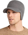 Baxton – Elastic Warm Knitted Beanie with Ear Protection