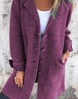 Baylea – Casual Single-Breasted Wool Coat