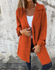 Baylea – Casual Single-Breasted Wool Coat
