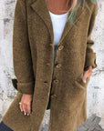 Baylea – Casual Single-Breasted Wool Coat