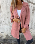 Baylea – Casual Single-Breasted Wool Coat