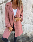 Baylea – Casual Single-Breasted Wool Coat