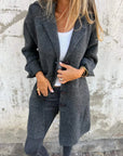 Baylea – Casual Single-Breasted Wool Coat