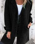 Baylea – Casual Single-Breasted Wool Coat