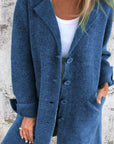 Baylea – Casual Single-Breasted Wool Coat
