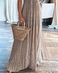 Beige Maxi Dress - Hesja