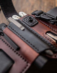 Beltora - Leather Owl Buckle Tactical Multi-Function Belt Cover