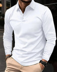Benjamin – Long-Sleeved Polo Shirt