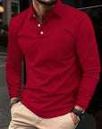 Benjamin – Long-Sleeved Polo Shirt