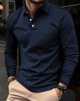 Benjamin – Long-Sleeved Polo Shirt