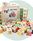 Best Seller: Montessori Wooden ABC Building Blocks