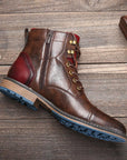 Bjarni – Handcrafted Premium Leather Oxford Boots
