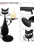 Black Cat Candle Holder | Add a Touch of Mystique to Your Interior