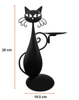 Black Cat Candle Holder | Add a Touch of Mystique to Your Interior