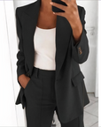 Blazer and Trousers Set for Women - Comfortable and Airy