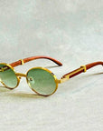 BlissGlow – Retro Series Wooden Sunglasses