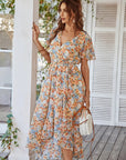 Bohemian Floral Dress - Fleur