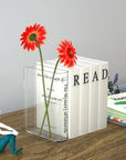 Books about Flowers - Book Vase