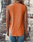 Boudicca - Eyelet Solid Tank Top