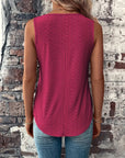 Boudicca - Eyelet Solid Tank Top