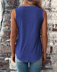 Boudicca - Eyelet Solid Tank Top