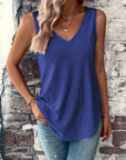 Boudicca - Eyelet Solid Tank Top