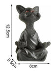 Buddha Cat Figurine