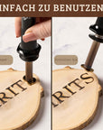 BurnCraft - DIY Wood Burning and Carving Set