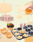 Cake Dough Decorating Set